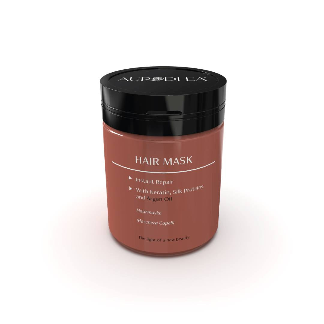 Masque capillaire démêlant à l'huile d'argan