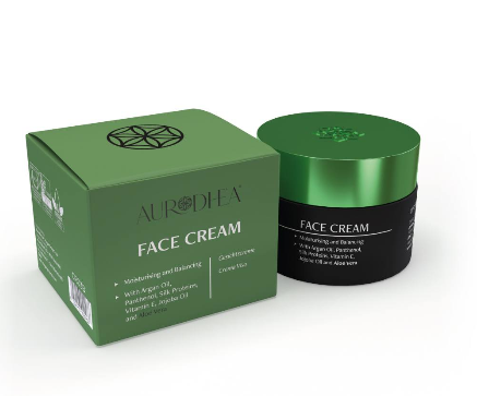 Crème Visage de Jour à l'Aloe Vera Aurodhea 50ml