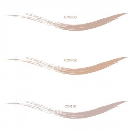 Swatches teintes COR01, COR02, COR03 – Jumbo Concealer Chogan MAKE-UP