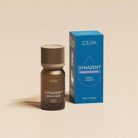 DYNAZENT™ Lolûm – flacon 10ml avec packaging bleu Energizing Blend