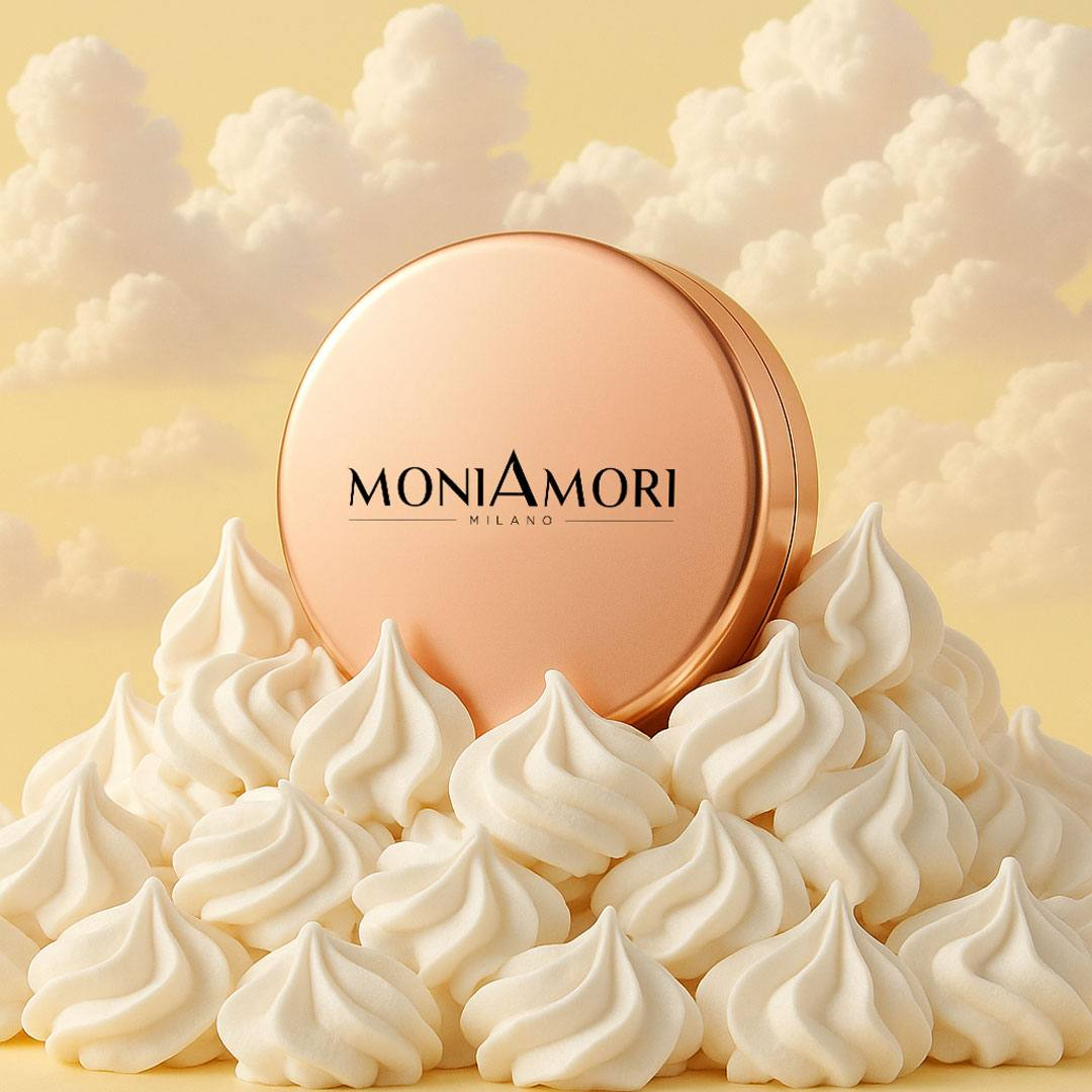 Solar Defence Compact Foundation MoniAmori – visuel lifestyle crème