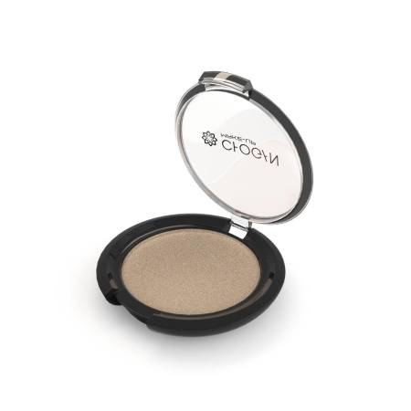 Ombre à Paupières Compacte Shiny Ice Rose MKOM26 – compact ouvert Chogan MAKE-UP