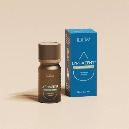 LYPHAZENT™ Lolûm – flacon 10ml avec packaging bleu Draining Blend