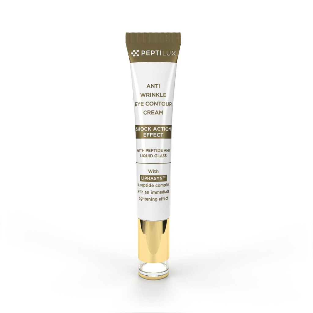 Peptilux Anti-Wrinkle Eye Contour Cream - Tube doré