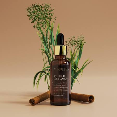 Lotion Anti-Chute Aurodhea avec ingrédients naturels